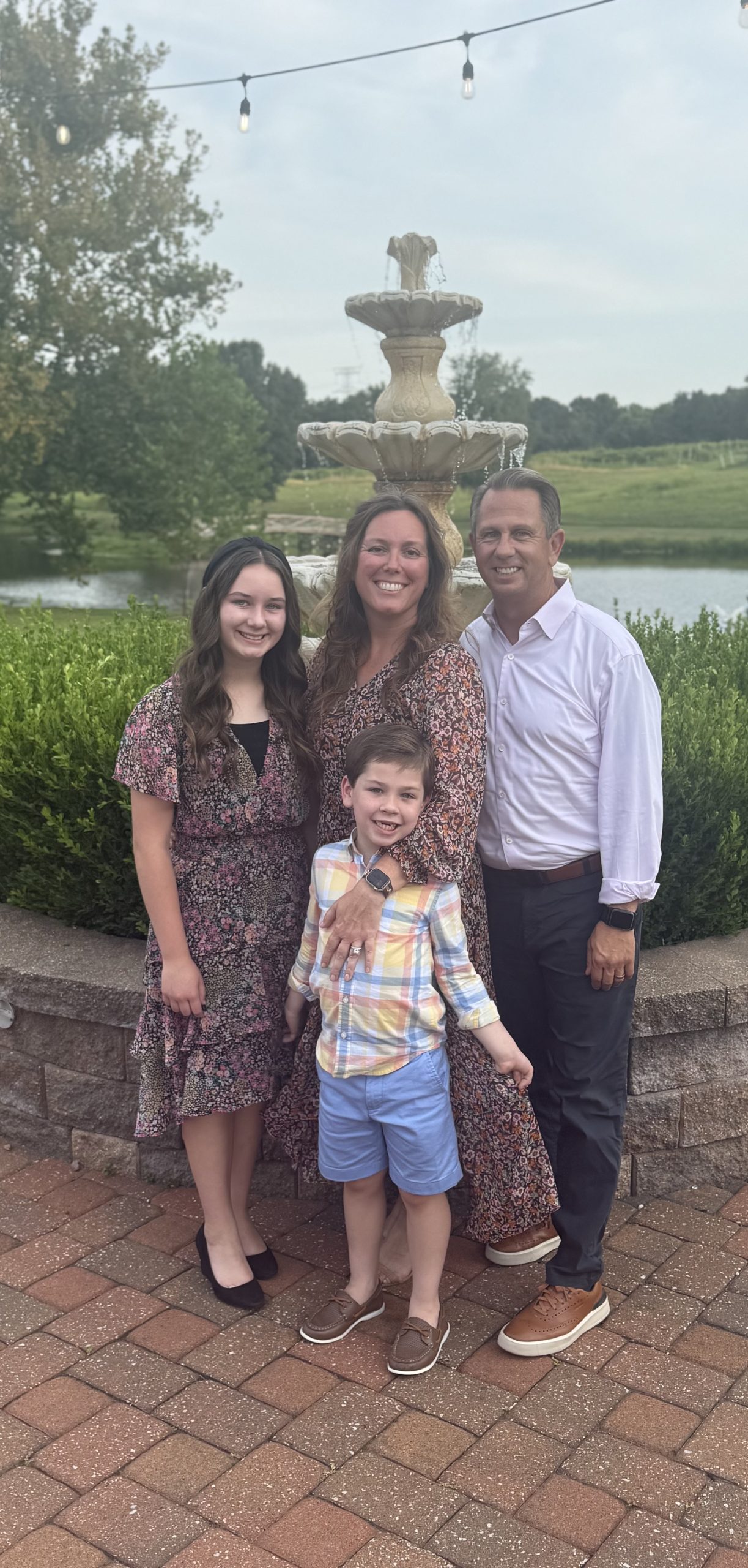 Jeff and Nichole Dales with their two children